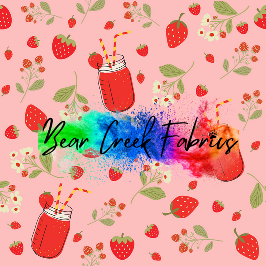 Strawberry Lemonade  - Cotton Lycra 220 Custom Retail