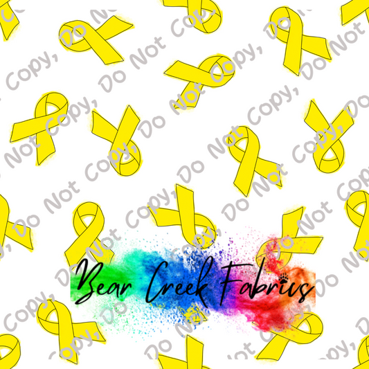 Yellow Ribbon White